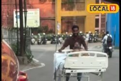 Relative Wheels Patient Across Hospital Wards In Bhopal, Viral Video Sparks Outrage