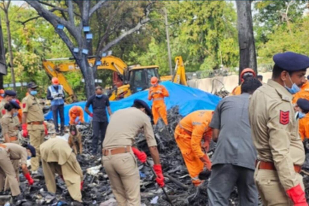Curiosity Sparks Chaos As Crowds Swarm Crash Site, Gujarat Top Cop Urges Restraint