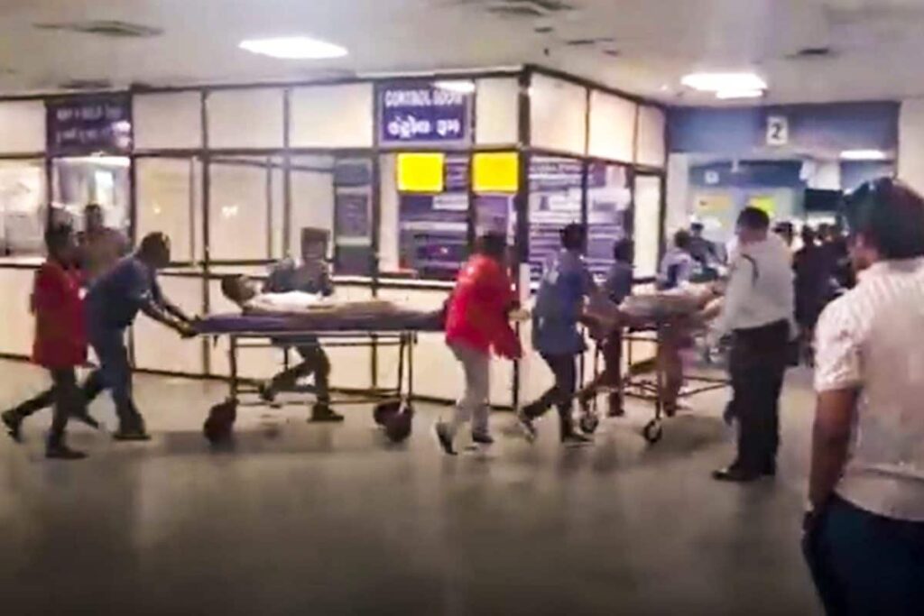 Chaos At Ahmedabad Hospital After Air India Crash: Emergency Wards Crowded, Families In Agony