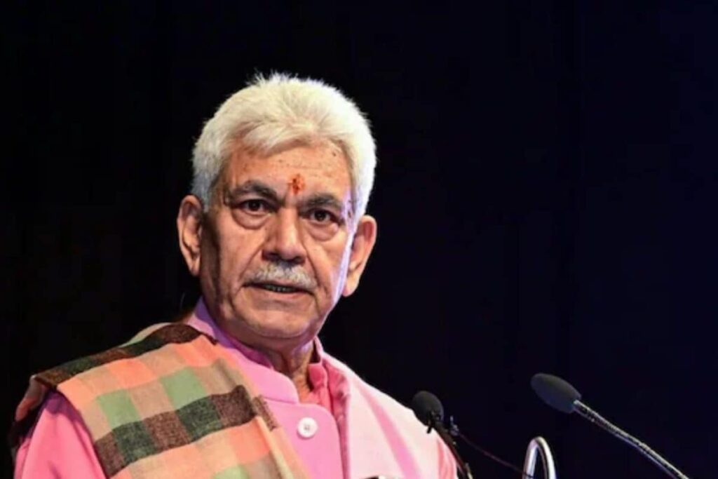 J&K LG Manoj Sinha Holds Meeting In Srinagar To Discuss Arrangements For Amaranth Yatra