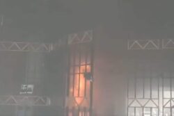 Fire Breaks Out At Mumbai's Churchgate Railway Station