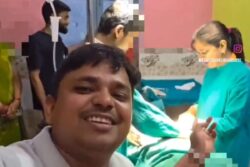 Ayurvedic Practitioner Performs C-Section Without Mask, Nephew Films It, Boasts Of Male Child