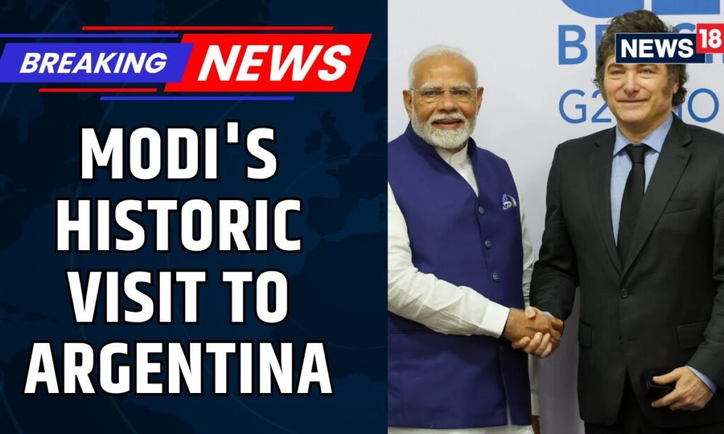 PM Modi's Historic Visit to Argentina: India's First Prime Ministerial Trip In 57 Years | News18