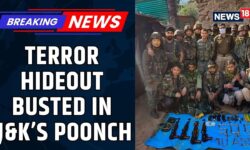 Jammu Kashmir News | Terror Hideout Busted In Poonch's Surankote, Security Forces Recover Arms