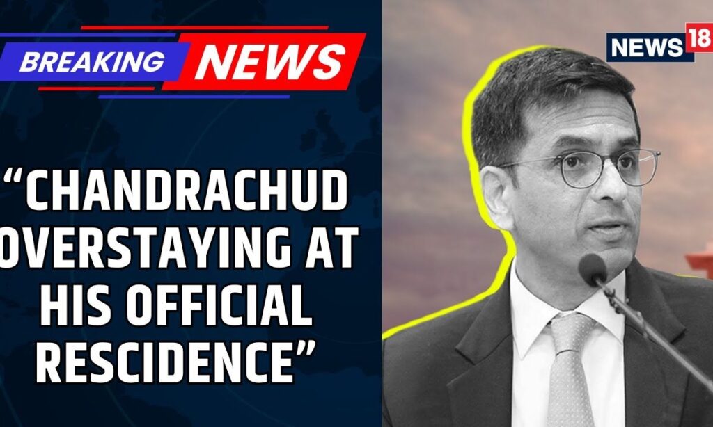 Former CJI Chandrachud Overstaying In Official Residence, SC Writes To Centre Seeking Removal