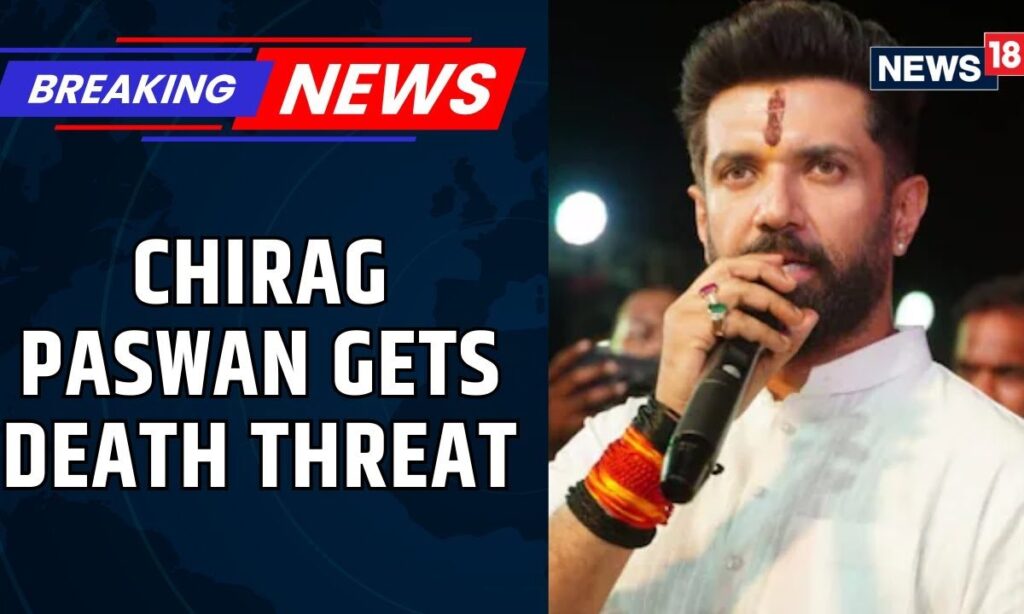 Union Minister Chirag Paswan Gets Death Threat Ahead Of Bihar Polls, Complaint Filed | News18