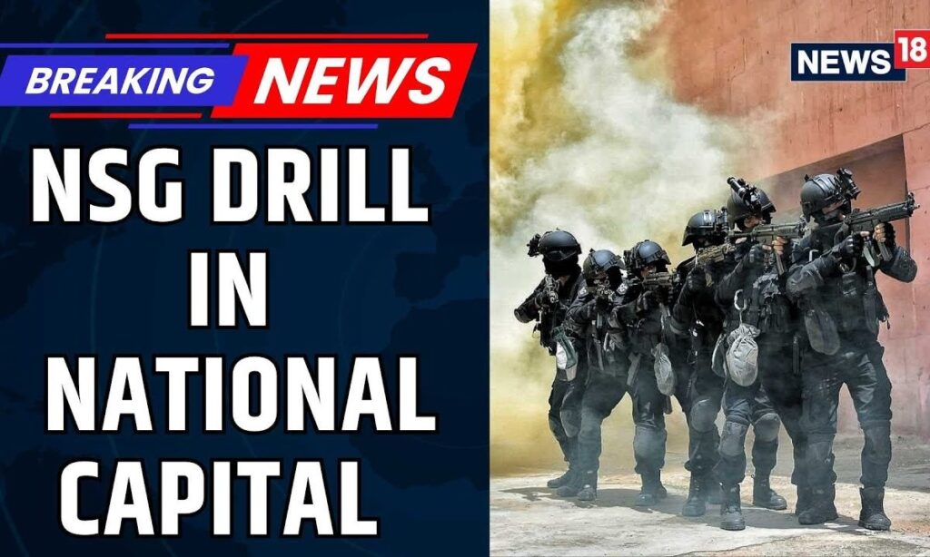 Ahead Of Independence Day, The NSG Conducts Mock Drill In Delhi To Test Anti-terror Preparedness
