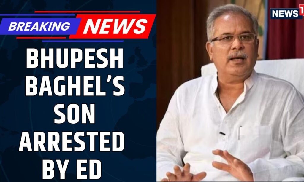 ED Arrests Former Chhattisgarh CM Bhupesh Baghel's Son Chaitanya Baghel In Liquor Scam Case