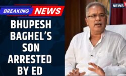 ED Arrests Former Chhattisgarh CM Bhupesh Baghel's Son Chaitanya Baghel In Liquor Scam Case