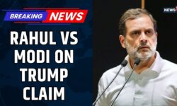 Rahul Gandhi vs BJP Over Trump's '5 Jets Downed' Claim | "Traitor's Mentality?" | US | India-News18