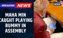 Maharashtra Minister Manik Rao Kokate Caught Playing Rummy in Assembly, Sparks Controversy | News18