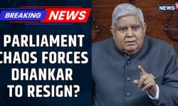 VP Dhankhar Resigns Amid Chaotic Monsoon Session Of Parliament | BJP | Politics | News18