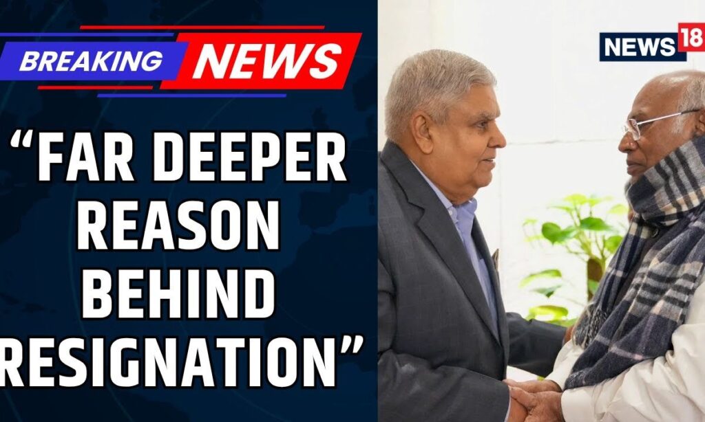 Opposition To Seek Answers From The Government On The Sudden Resignation Of Jagdeep Dhankhar |News18