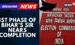 1st Phase Of SIR Of The 24 June 2025 Bihar Electoral Roll Nearing Completion | News18 | Nitish Kumar