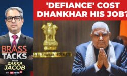 Power Struggle: Inside Jagdeep Dhankhar's Controversial Resignation | BJP | Politics | Brass Tacks