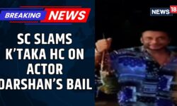 SC Slams K'taka HC's Bail Relief To Actor Darshan, 'We Will Not Make Same Mistake' | News18