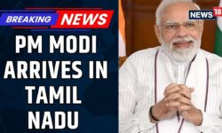 PM Modi News | PM Modi Arrives In Tamil Nadu After Concluding HIs Twi Nation Visit | News18