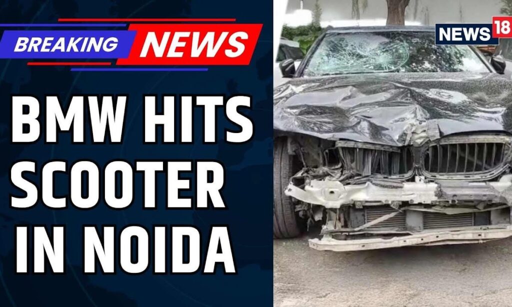 5-Yr-Old Girl Dies, 2 Critical As BMW Hits Scooter In Noida | Uttar Pradesh News | Noida News