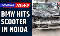 5-Yr-Old Girl Dies, 2 Critical As BMW Hits Scooter In Noida | Uttar Pradesh News | Noida News