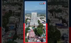 Majestic Drone Shots Capture Aadipooram Festivities At Srivilliputtur Temple In Tamil Nadu | N18S