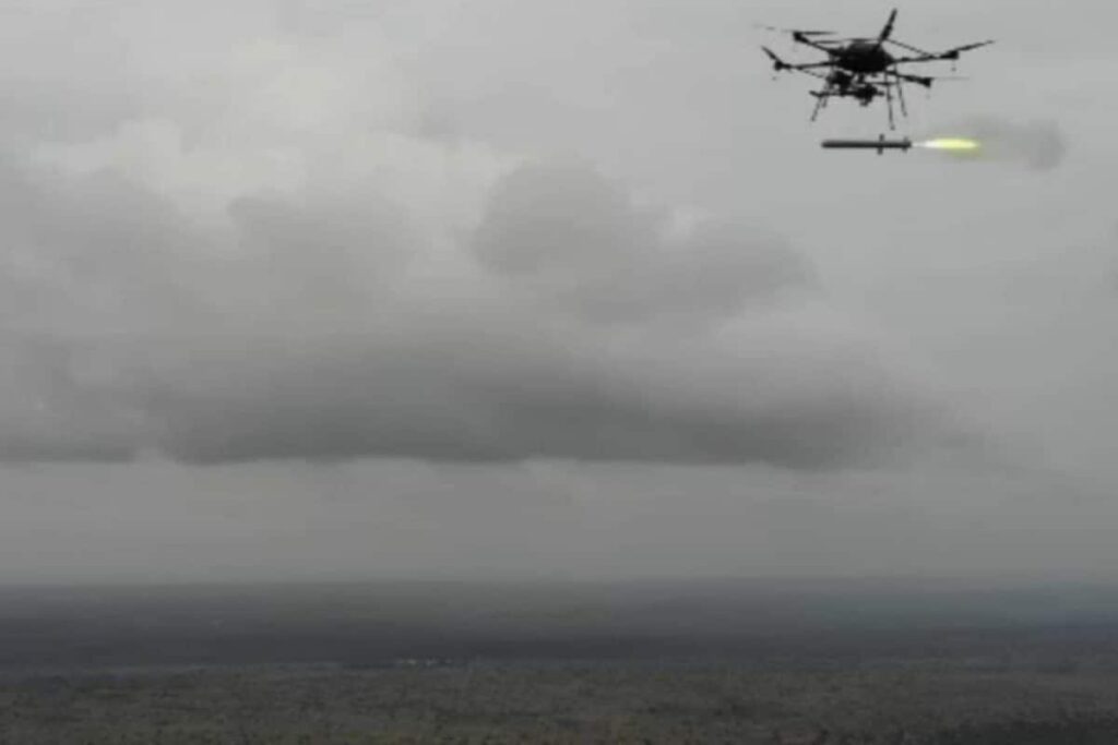 Missile Launched By Drone Clears Flight Test, Rajnath Singh Hails Major Milestone