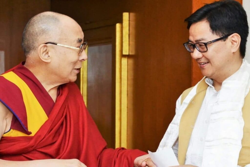 Kiren Rijiju Backs Dalai Lama After China's Objection Over Successor, To Join Birthday Event