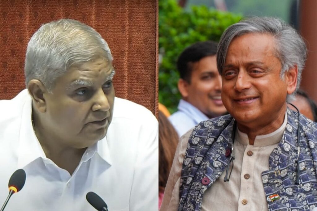 ‘Very Sad’: Tharoor Reacts to Jagdeep Dhankhar's Exit As VP, Expresses Concern Over His Health