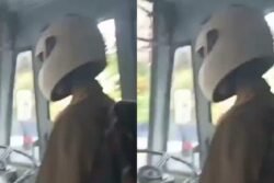 Bharat Bandh: KSRTC Driver In Helmet Sparks Attention As Kerala Workers Defy Strike Warning