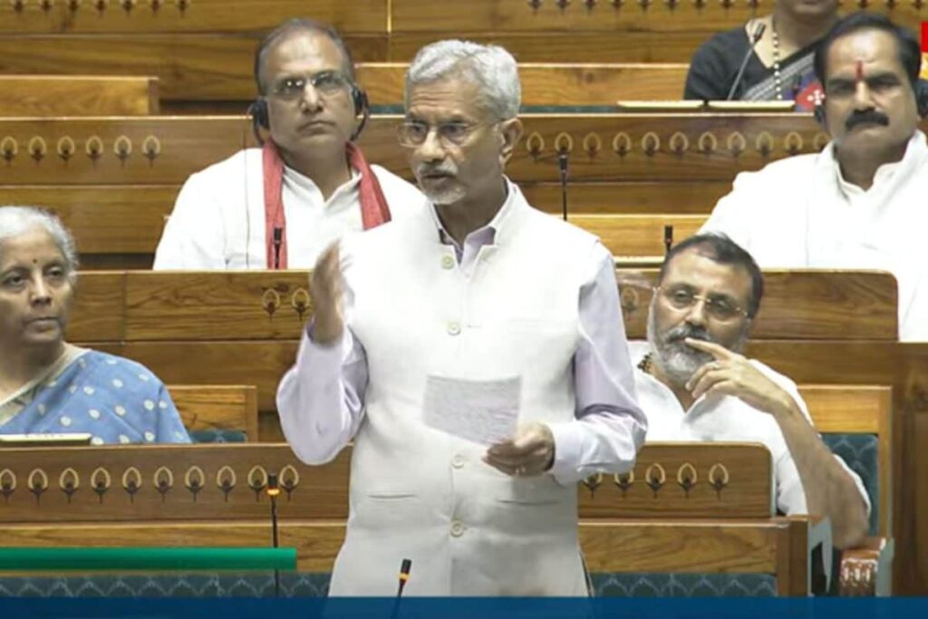 Indian Diplomacy Led To US Ban On TRF: Jaishankar In Lok Sabha