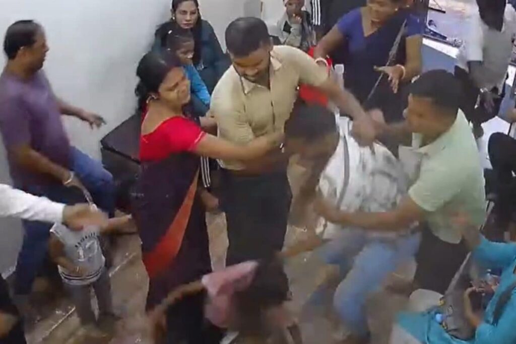 Receptionist Held By Hair, Slammed Against Floor For Telling Patient To Wait | Video