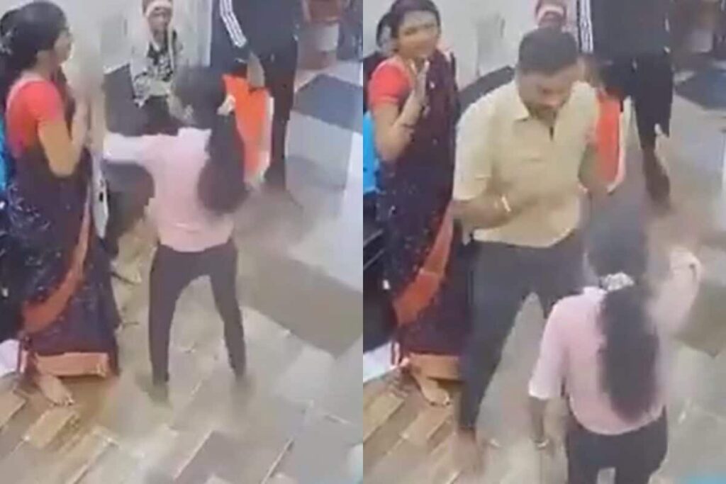 Twist In Woman Receptionist's Assault Case, Turns Out She Slapped Man's Relative First | Video