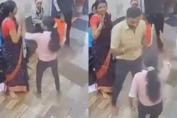 Twist In Woman Receptionist's Assault Case, Turns Out She Slapped Man's Relative First | Video