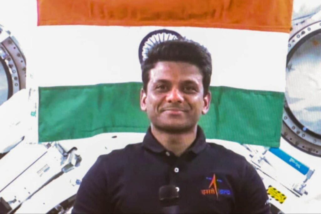 'I'll Guide You All': Shubhanshu Shukla Inspires Students From ISS, Talks About Life In Space