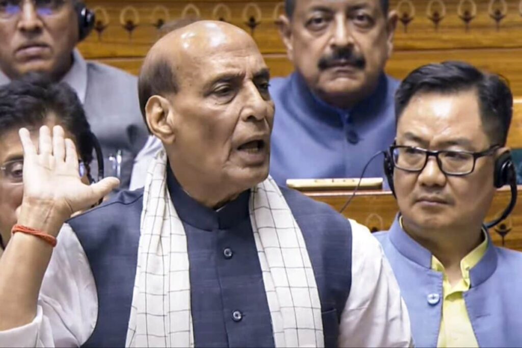 'People Of PoK Will Return To India': Rajnath Singh Amid Op Sindoor Debate In Parliament