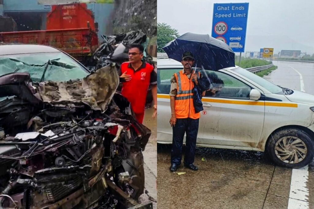 Mumbai-Pune Expressway Vehicle Pile-Up Kills Woman, Damages Luxury Cars | What Caused It?
