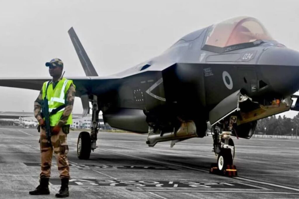 25-Member UK Team To Assess Grounded F-35 Jet In Kerala Tomorrow