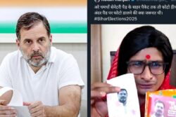 FIR Lodged Against 2 Individuals Over Rahul Gandhi’s Morphed Image On Sanitary Pad