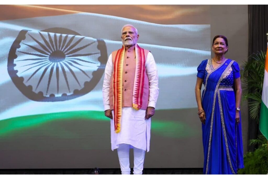 Who Is PM Kamla Persad-Bissessar And Why Did PM Modi Call Her 'Bihar Ki Beti? | In Pics