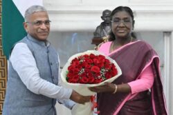 Rajya Sabha Deputy Chairman Meets President Murmu Day After Dhankhar’s Resignation