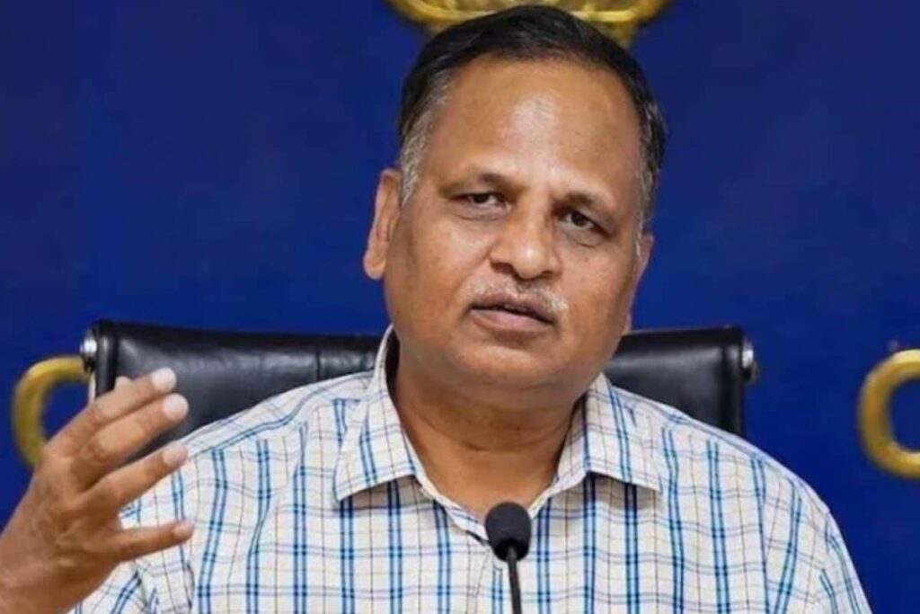 AAP leader Satyendar Jain Questioned By ED In Alleged Delhi Jal Board Scam