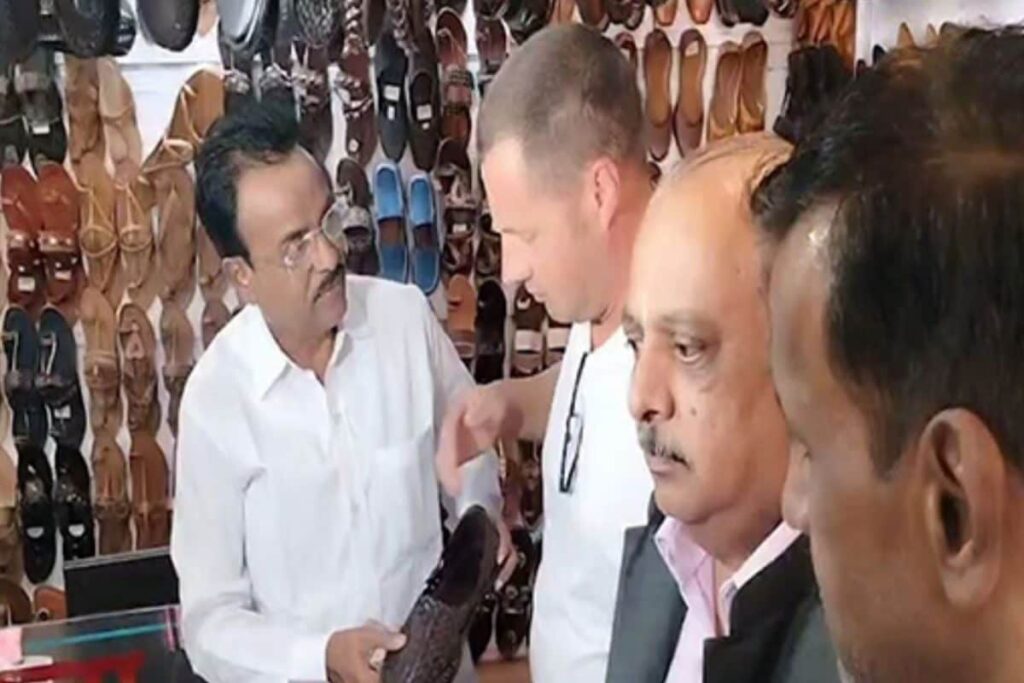 Prada Team Visits Kolhapur To Meet Local Artisans Amid Kolhapuri Sandal Row