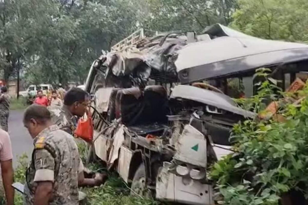 'Driver Fell Asleep...': Locals Recall Bus Crash That Killed 18 Kanwariyas In Deoghar