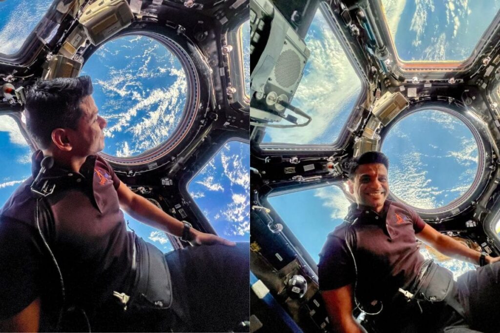 Indian Astronaut Shubhanshu Shukla Shares Mesmerizing Glimpse Of Earth From ISS Observatory