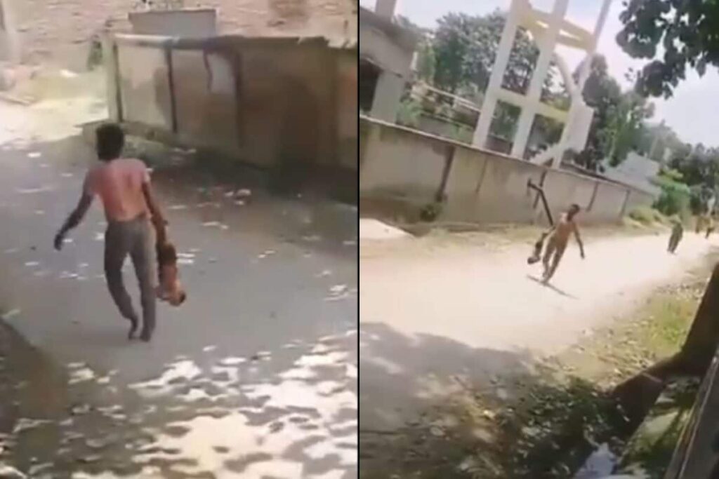 Man Parades 8-Month-Old Son Hanging Upside Down In Uttar Pradesh Over Dowry Dispute With Wife
