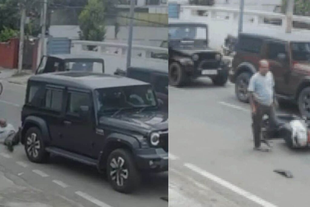 Absconding Thar Driver, Who Hit Elderly Man Riding A Scooter, Arrested In Jammu