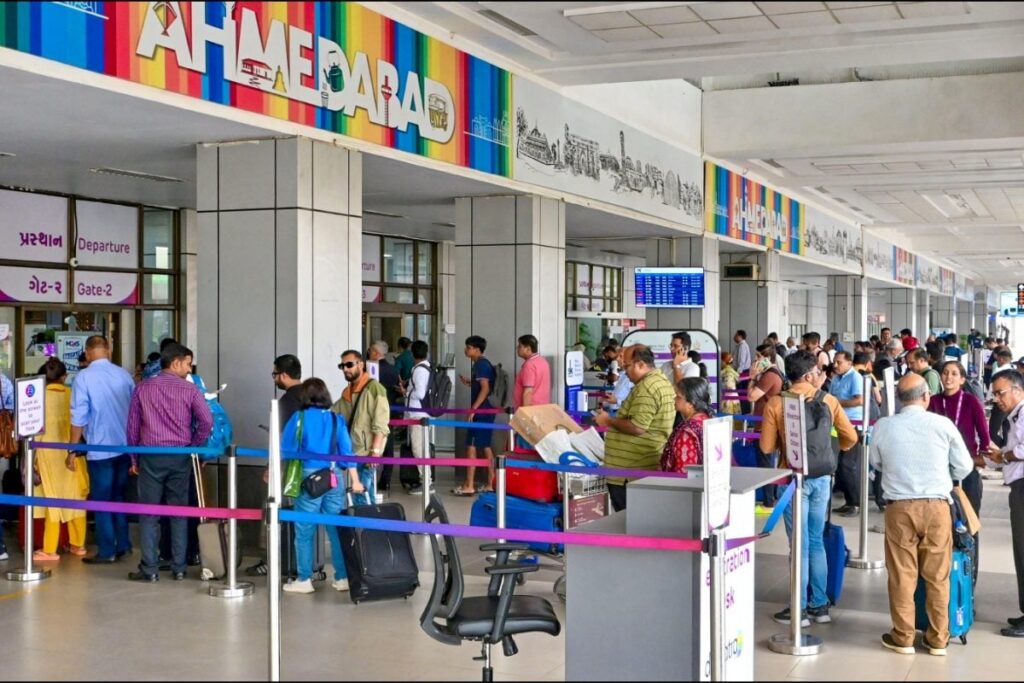 Ahmedabad Airport Receives Bomb Threat; Police, Fire Brigade Rush To Site