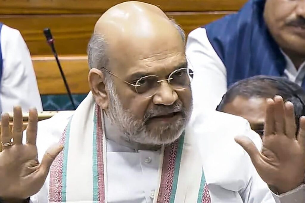 'Pakistan Voter IDs, Weapons Found': Amit Shah Rebuts Chidambaram On Pahalgam Terrorists