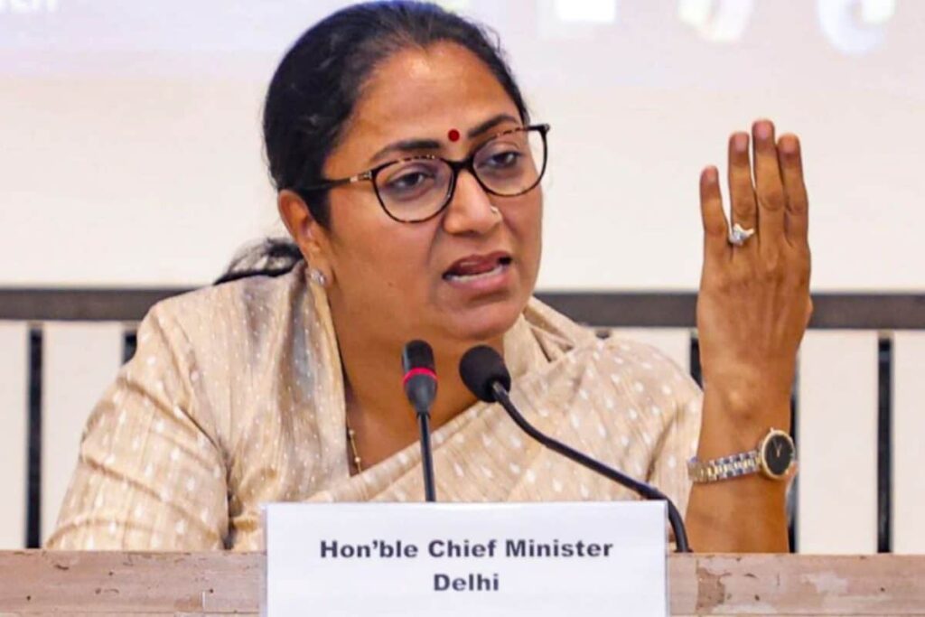 Delhi CM Rekha Gupta Urges Yogi To Help Stop Illegal Sand Mining Along Yamuna