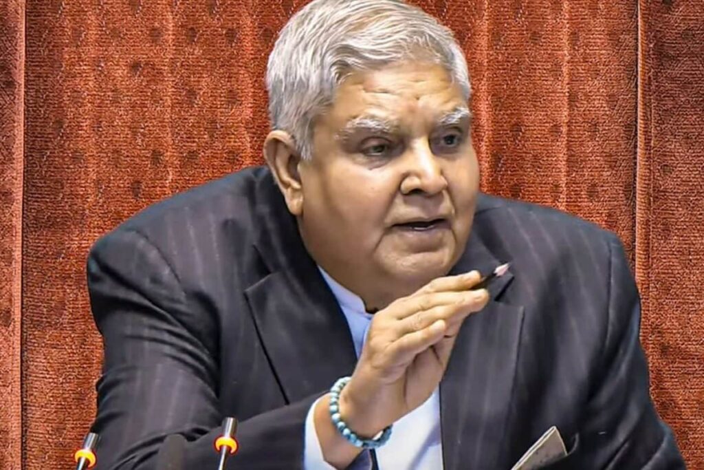 Days Before Resignation, VP Dhankhar Hinted At Full Term, But With A Caveat