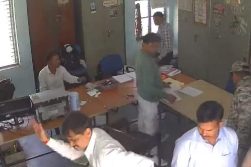 Caught On Cam: IAS Officer Slaps Student On Camera, Drags Him Out Of Chair